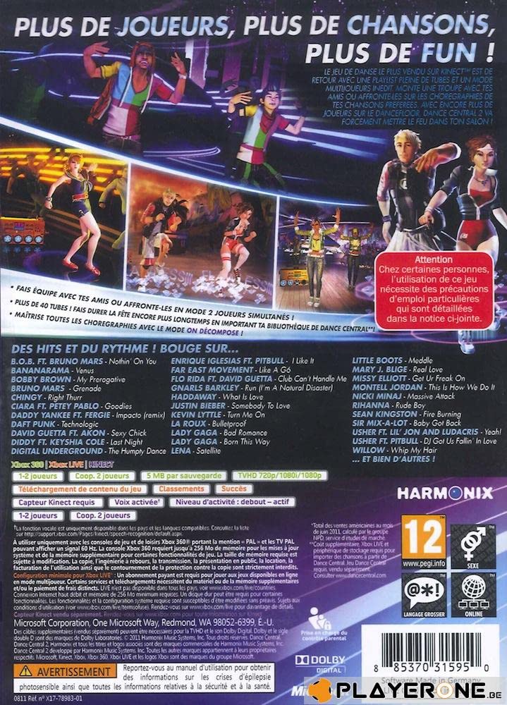Nieznana Third Party - Dance Central 2 Occasion [ Xbox 360 ] - 0885370315950