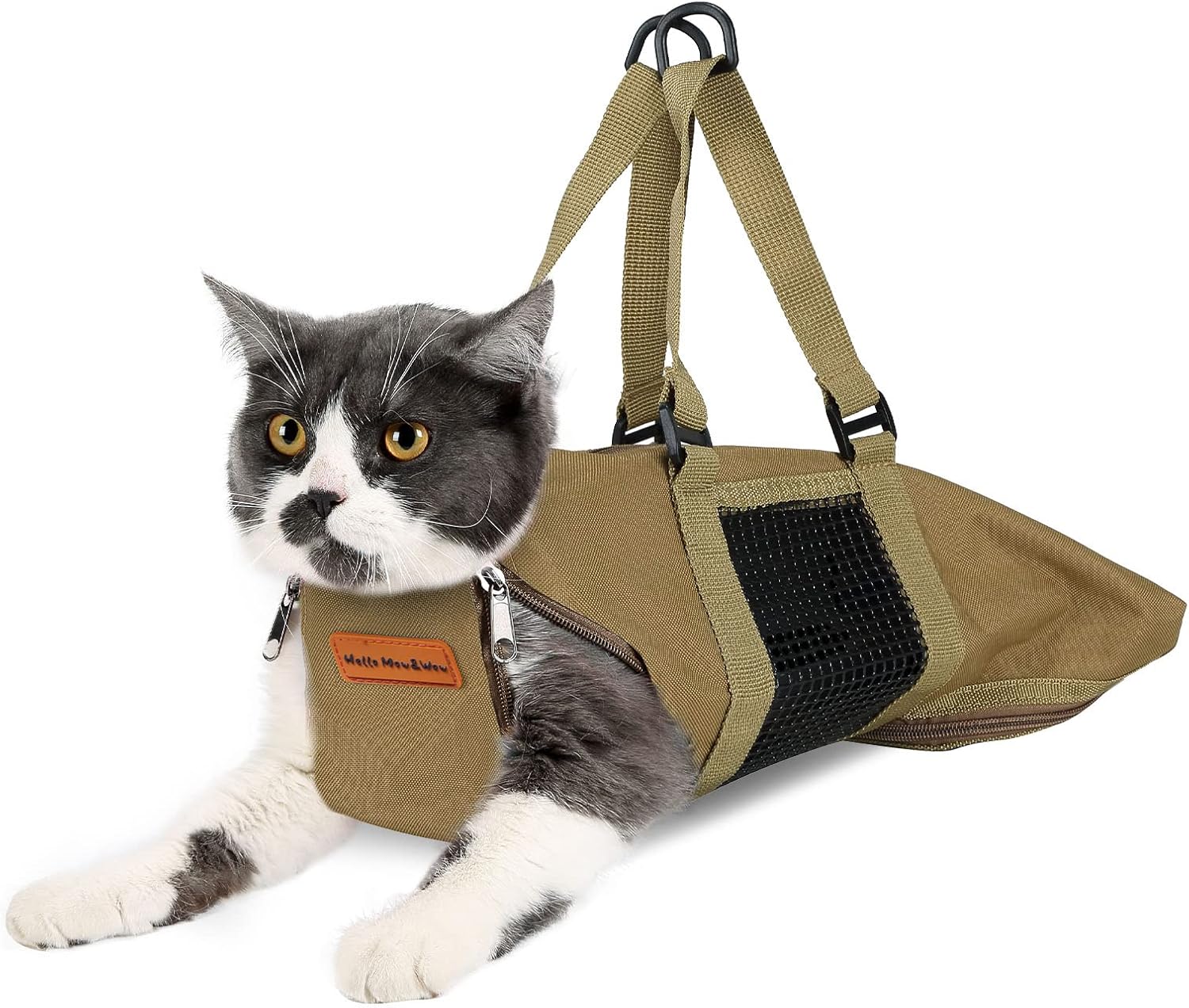 Cinf Cat Nail Clipping Cleaning Grooming Restraint Bag No