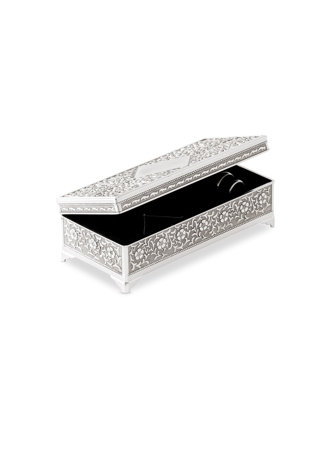 Amazon｜Weddingstar アンティークシルバージュエリーボックス