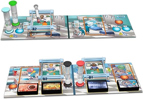 Miniatura 7 de Artipia Games Artipiagames Rush M.D - Juego de mesa cooperativo, colocación de trabajadores, estrategia, dexeridad, edades 14+, 1-4 jugadores, 30-45