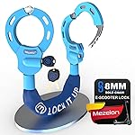 Mezelon Electric Scooter Lock, 8mm Chain Lock Bike Locks Heavy Duty Anti Theft with 3 Keys for E-Bike/Electric Scooters