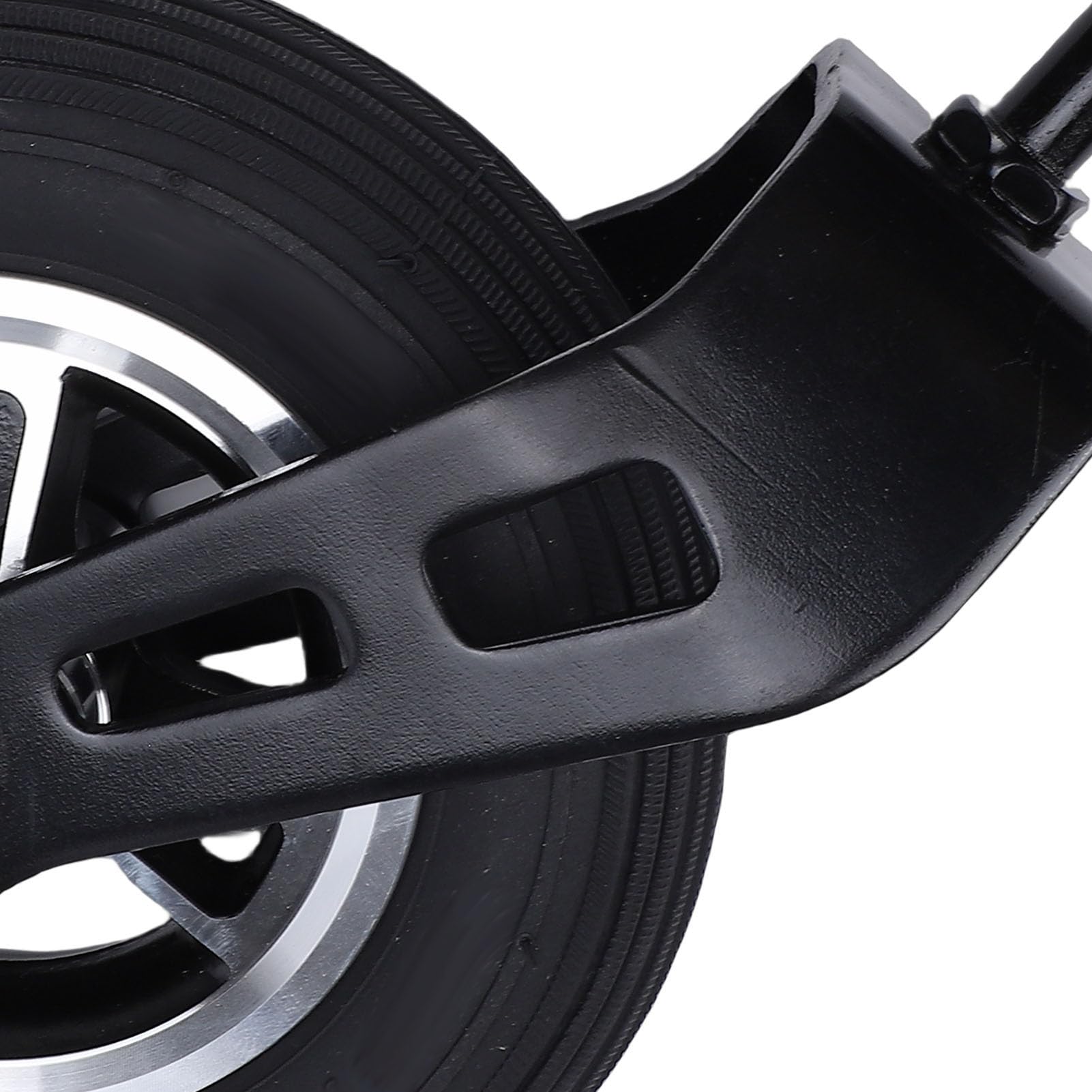 Lenkrollen, Aufblasbares 7-Zoll-Gummirad mit 35 PSI Druck, Hohe Tragfähigkeit, Rutschfestes Design, für Universalwagen und -wagen