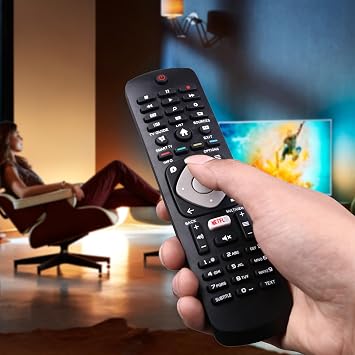Universal Replacement TV Remote Control Compatible with Philips TV - Replacement Remote Control for Philips Smart TVs