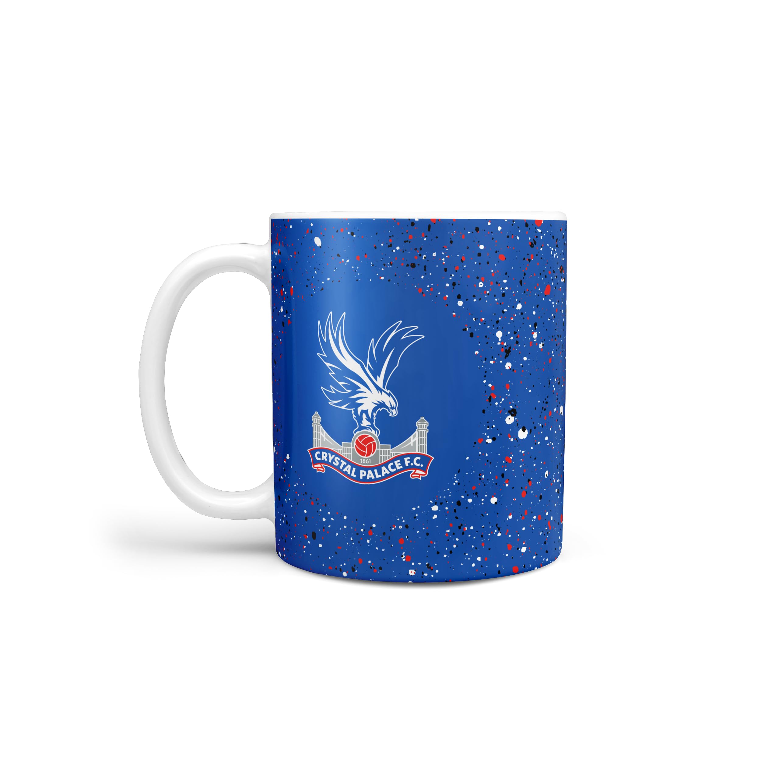 FOCO Officially Licensed Crystal Palace FC Paint Splatter Mug