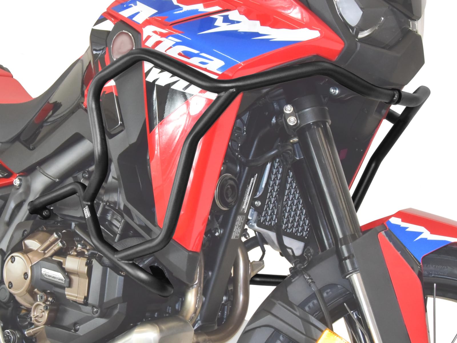 Defensa Protector de Motor Heed CRF 1100 Africa Twin (2024 -) - Superior, Negro