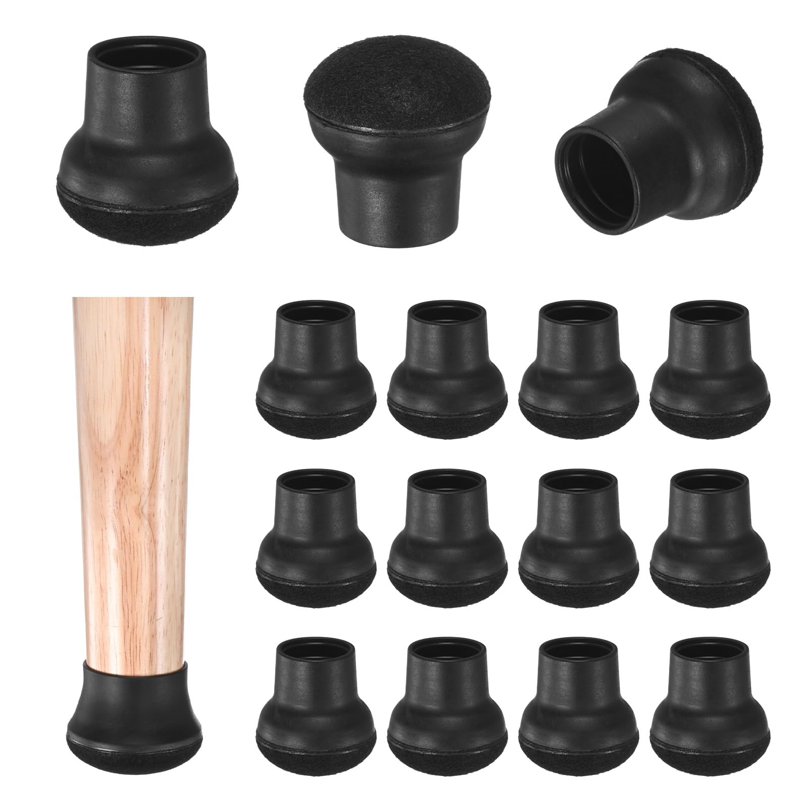 M METERXITY 32-Pack Chair Leg Floor Protectors