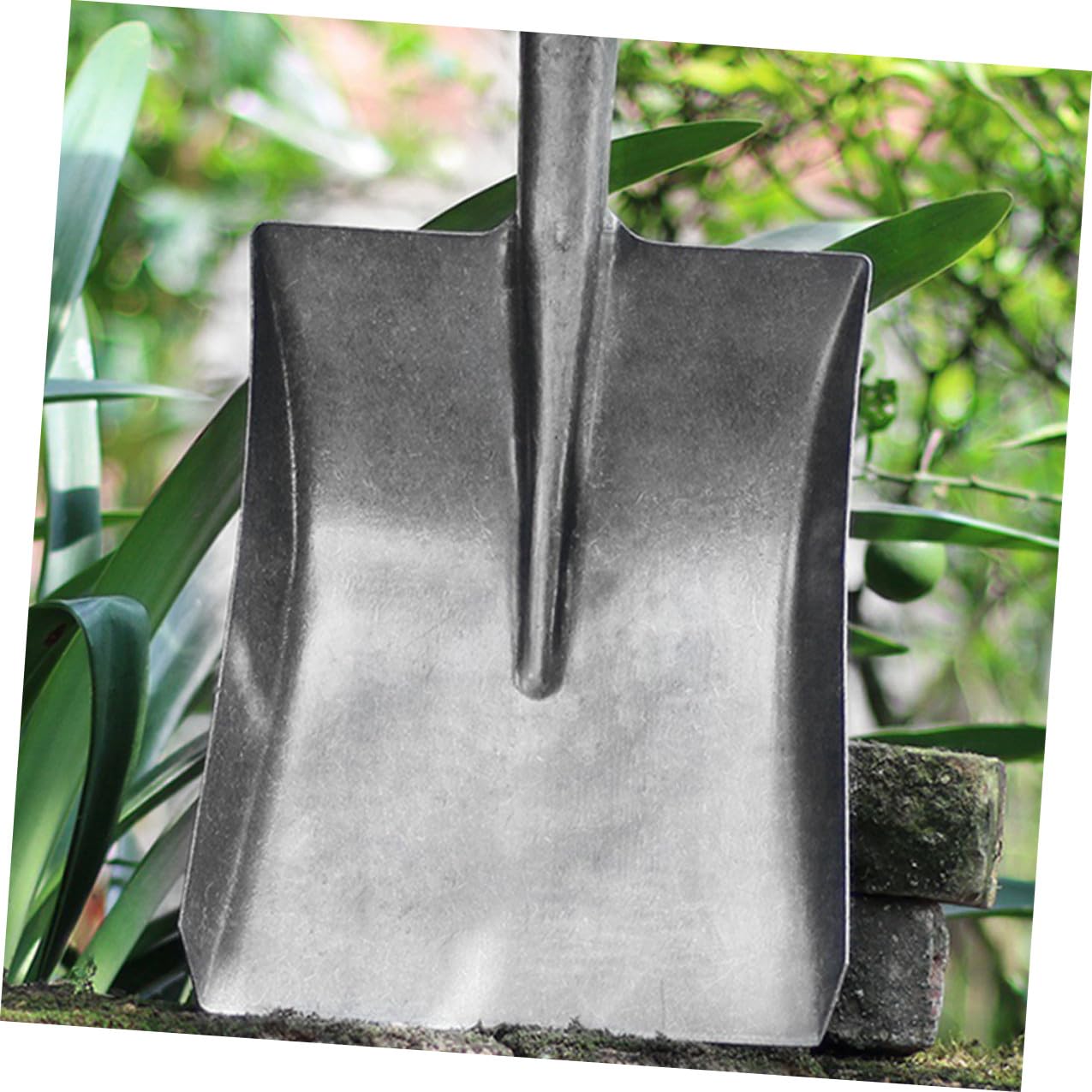 Gartenspaten aus Stahl, Praktische Gartenschaufel für Zuhause