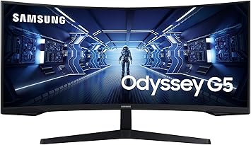 Samsung Odyssey G55T 34" écran gaming incurvé UWQHD 165Hz - photo 1