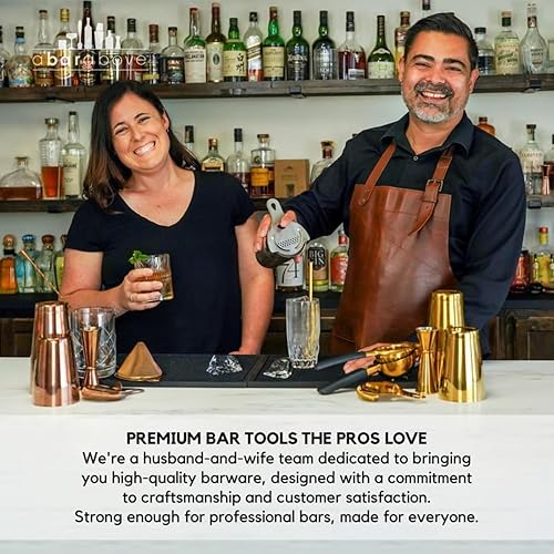 Miniatura 10 de A Bar Above Abridor de vino individual dorado, extractor de tornillo recubierto antiadherente para botellas de vino con herramienta de abridor de