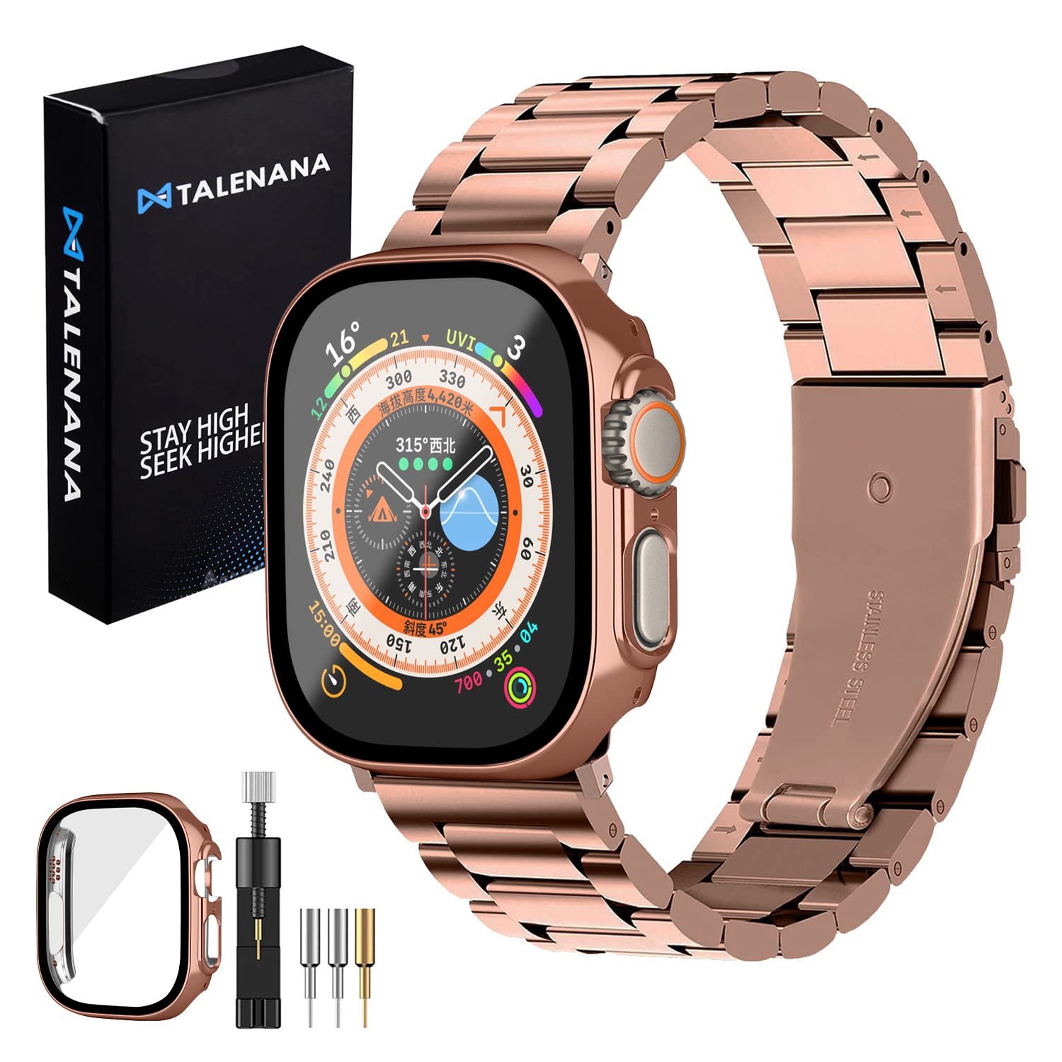 Amazon.co.jp: [TALENANA] for Apple Watch Ultraバンド 保護ケース