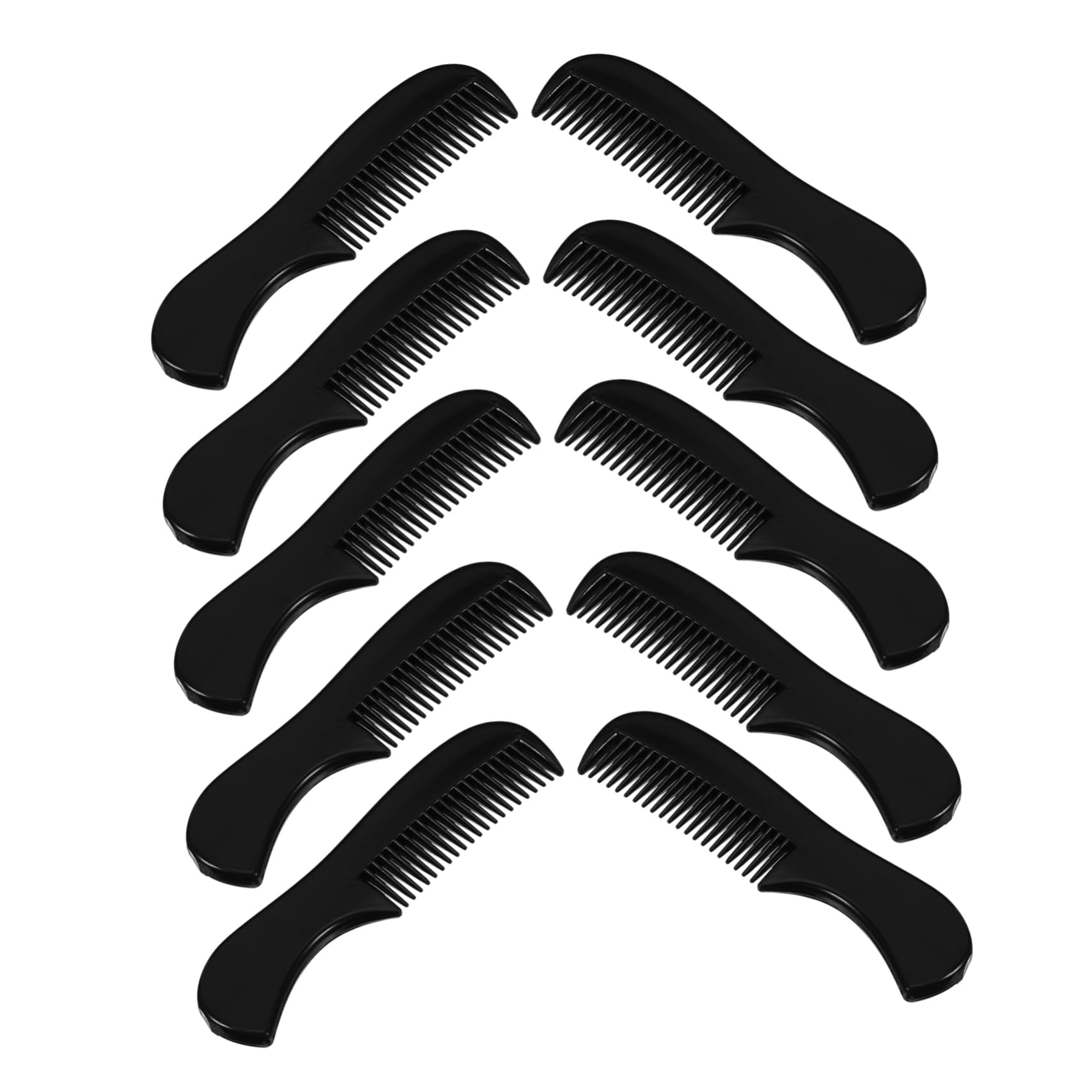 minkissy 50 Pz pettine per barba pettine compatto pettini per da uomo multiuso pettini per barba per da donna per uomo da plastica
