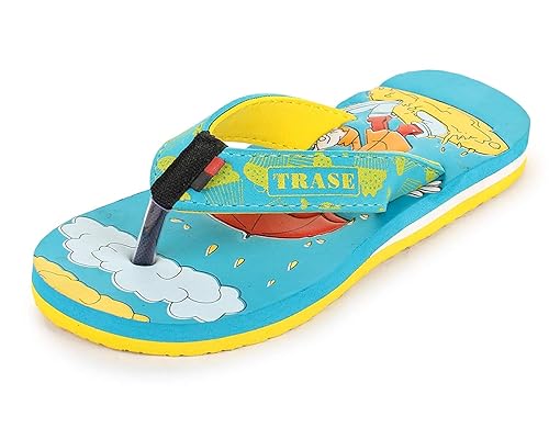 TRASE Unisex-Child, Kids Flip-Flop | Soft, Comfortable, Indoor & Outdoor Slippers for Kids