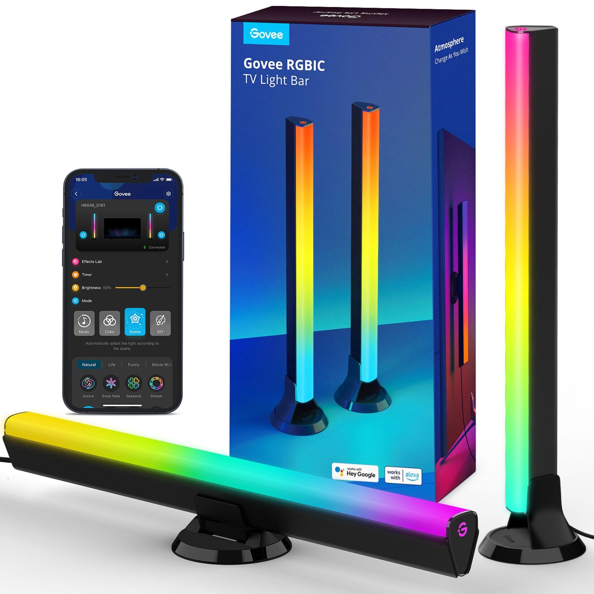 Govee Rgbic H6046 Led Tv Bar One Size