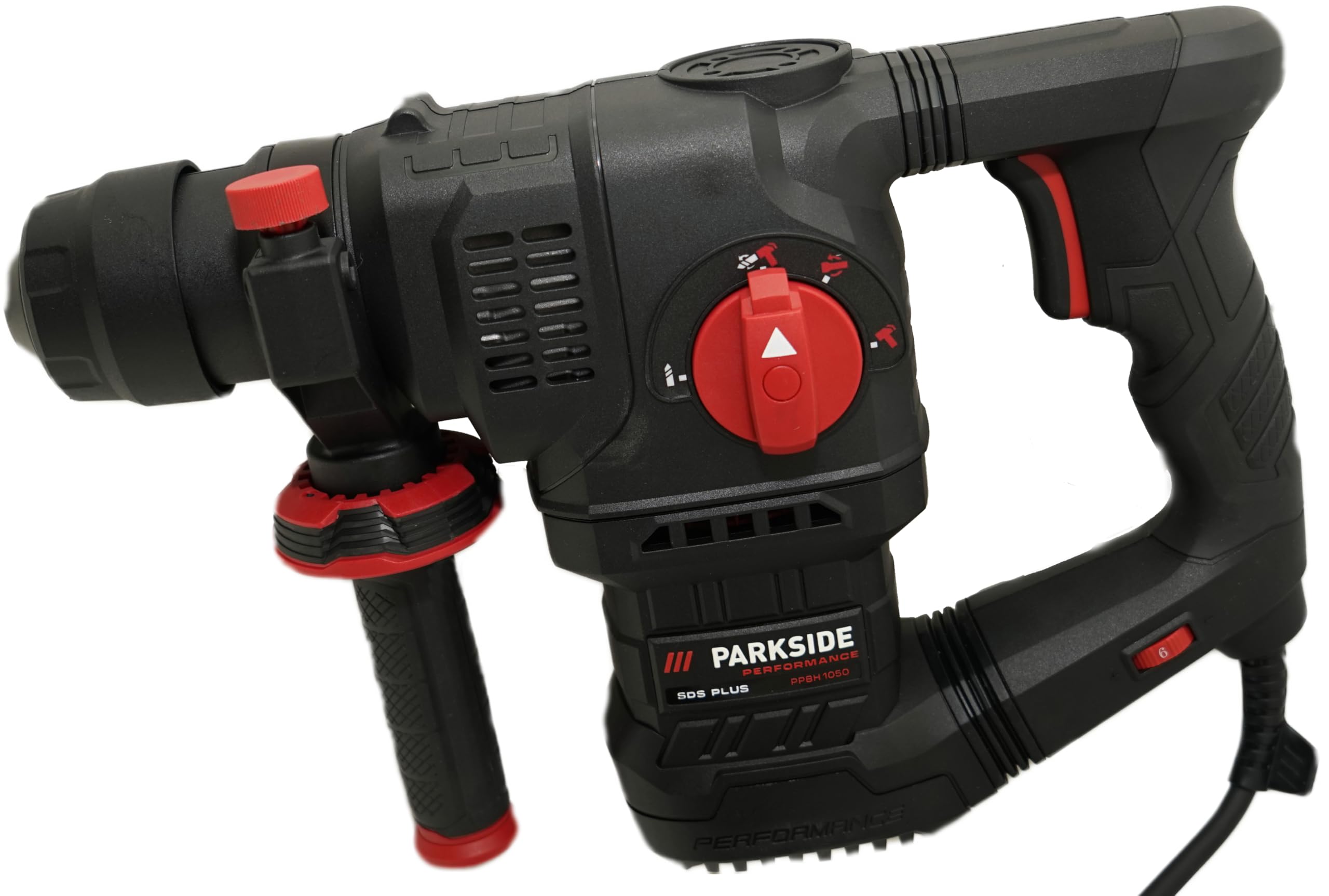 Offerta HEADNMORE per PARKSIDE PERFORMANCE® PPBH 1050 Martello Perforatore SDS-Plus 1050 W, 4,1 J, trapano tassellatore per calcestruzzo in valigetta con portachiavi e matita da carpentiere HEADNMORE®