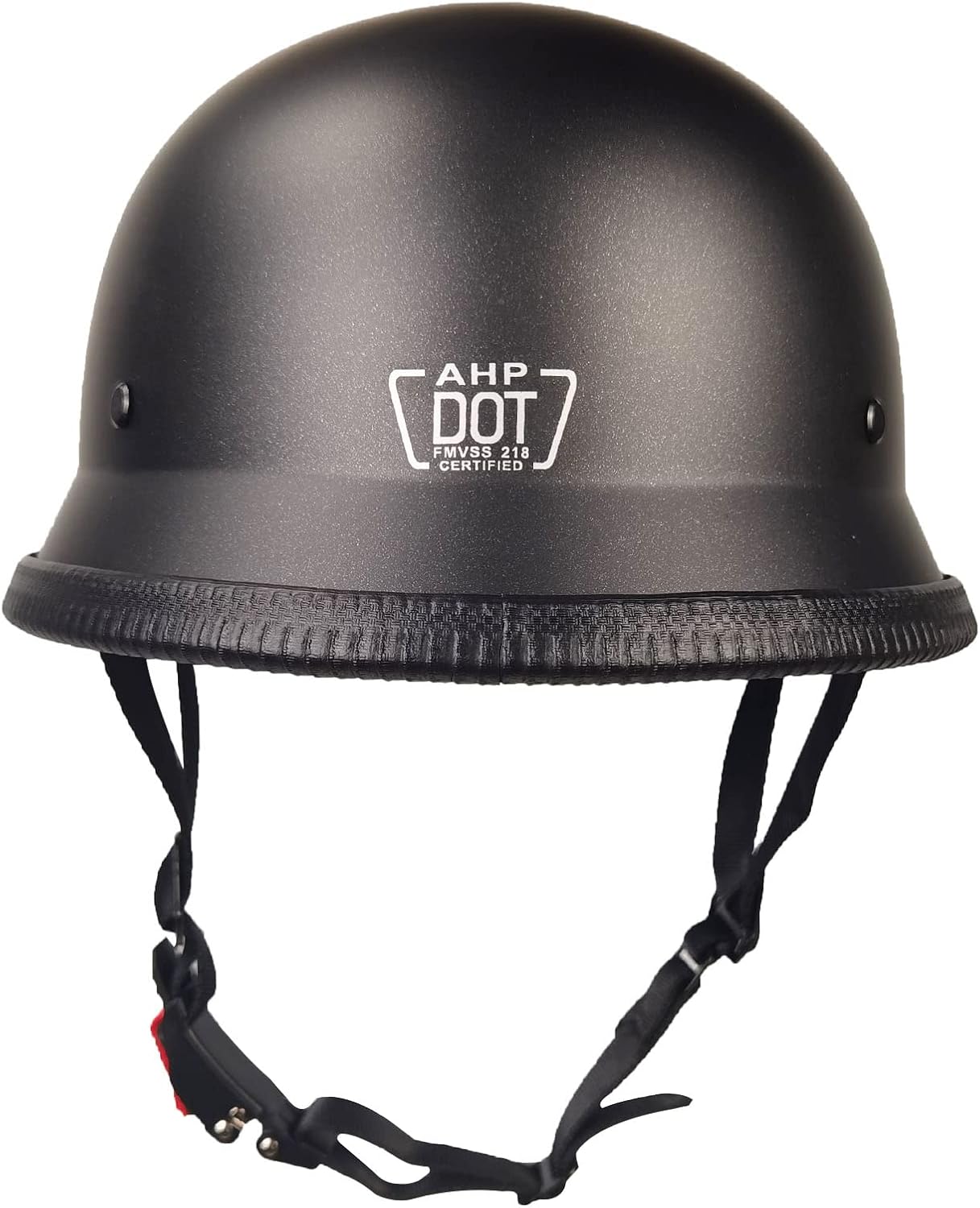 Buy German Style Motorcycle Helmet Thin Skull Cap Half Helmet for Adult