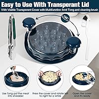 Vista 20 de Trituradora de pollo de alta calidad, trituradora de pechuga de pollo de grado alimenticio y picadora de carne con mango ergonómico antideslizante