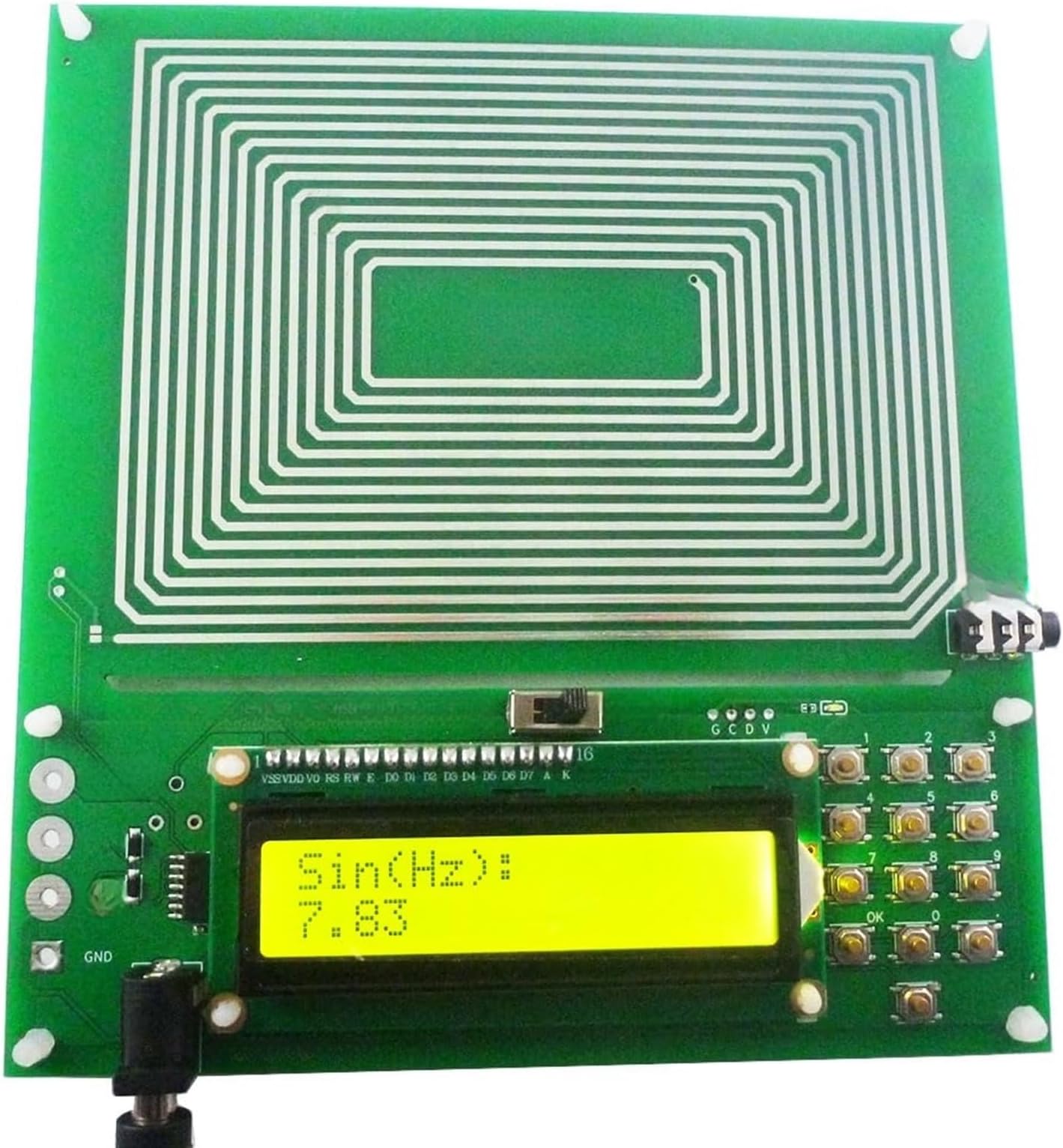 THE WHITE SHOP 0.01Hz~300000Hz Adjustable Schumann Sine Wave Resonance Generator Ultra-Low Frequency Pulse Generator Resonator USB (1)