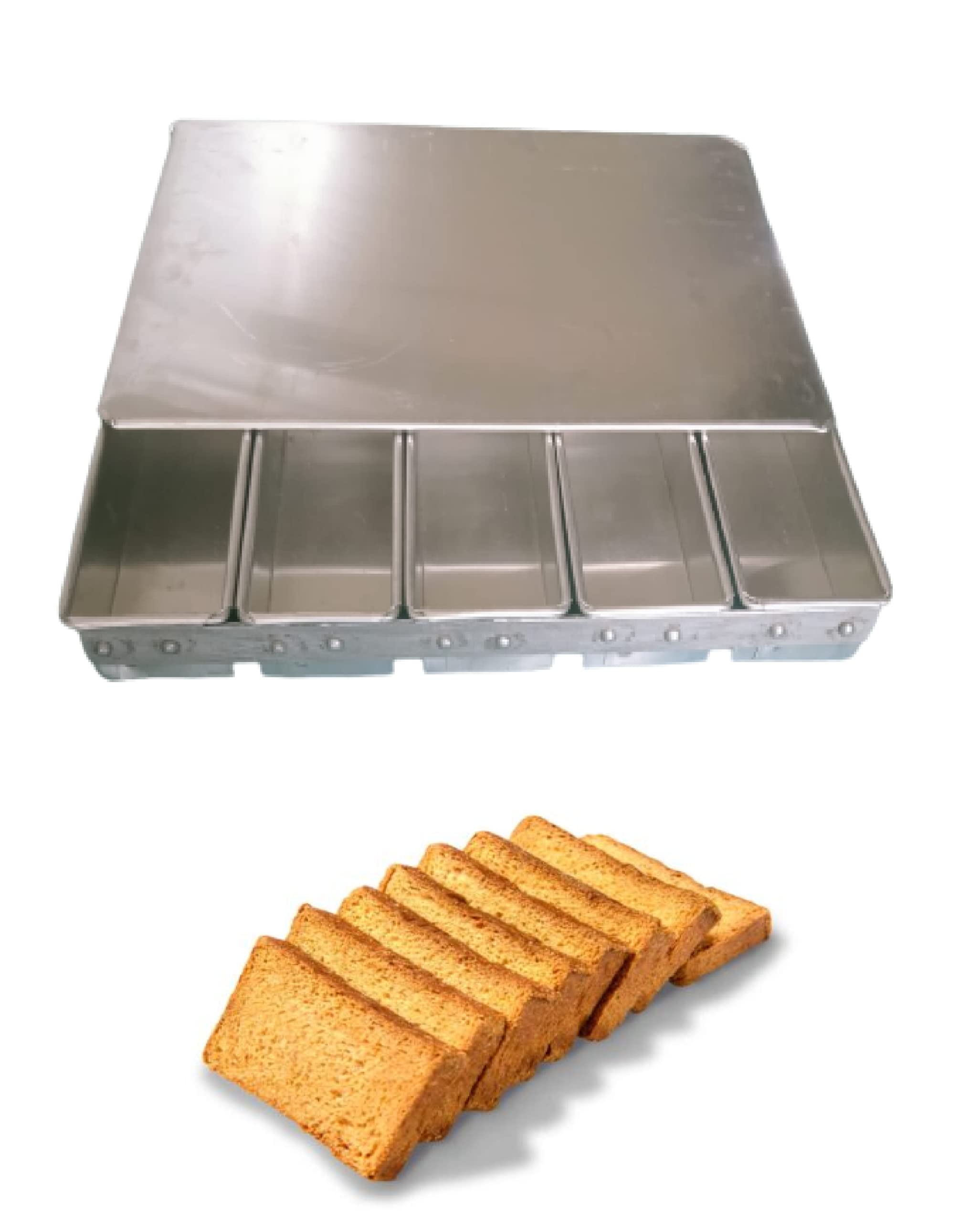 Best Baking Utensils Aluminium Bread Mould Loaf Tin/Rusk Mould.Pack of 1-image-44