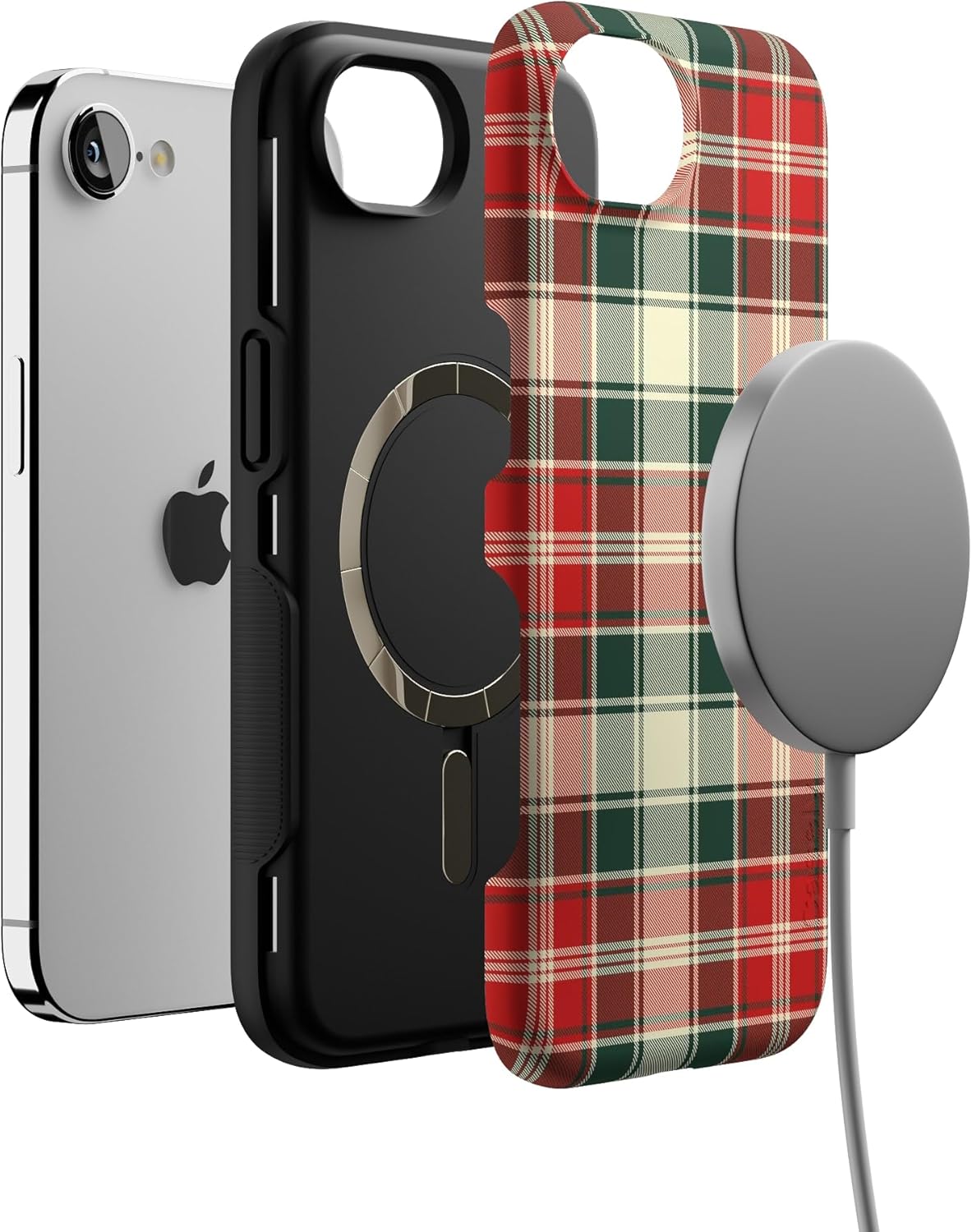 Casely iPhone 16e Case | Plaid & Proper | Signature Plaid | Bold Protective Design | Compatible with MagSafe