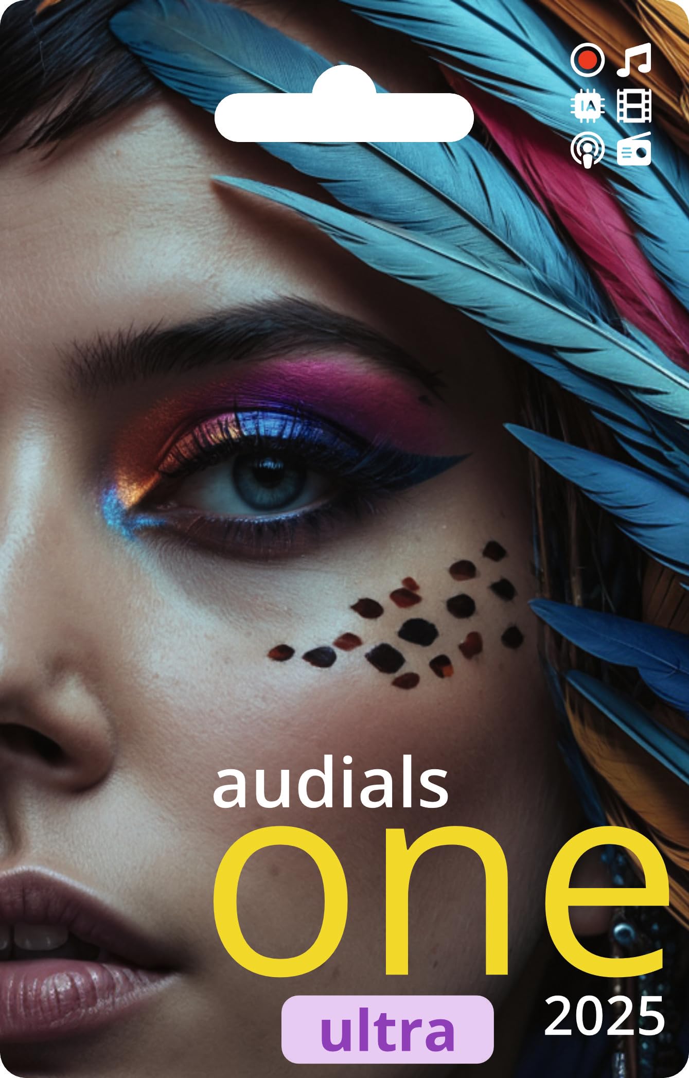 Audials One 2025 ULTRA - Deutsch / Multilingual - Windows 11/10 - *Dauerlizenz* KI-Verbesserungen und Aufnahme von Streamingdiensten wie Netflix, Joyn, Deezer, Spotify (Product Key Card) #PKC