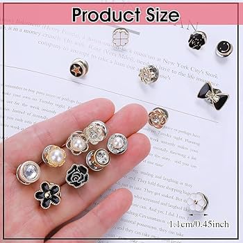 【Llife】BOTTON BROOCH Buy Knighthood Metal Royal Blue Shimmer Stone with Rose Gold