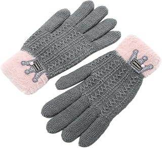 Gloves Mittens Convertible Men Women Ski Mittens Winter Keep Warm Knitting Windproof Waterproof Golves Outdoor Riding Mittens Mittens for Women Cold Weather Heated Winter