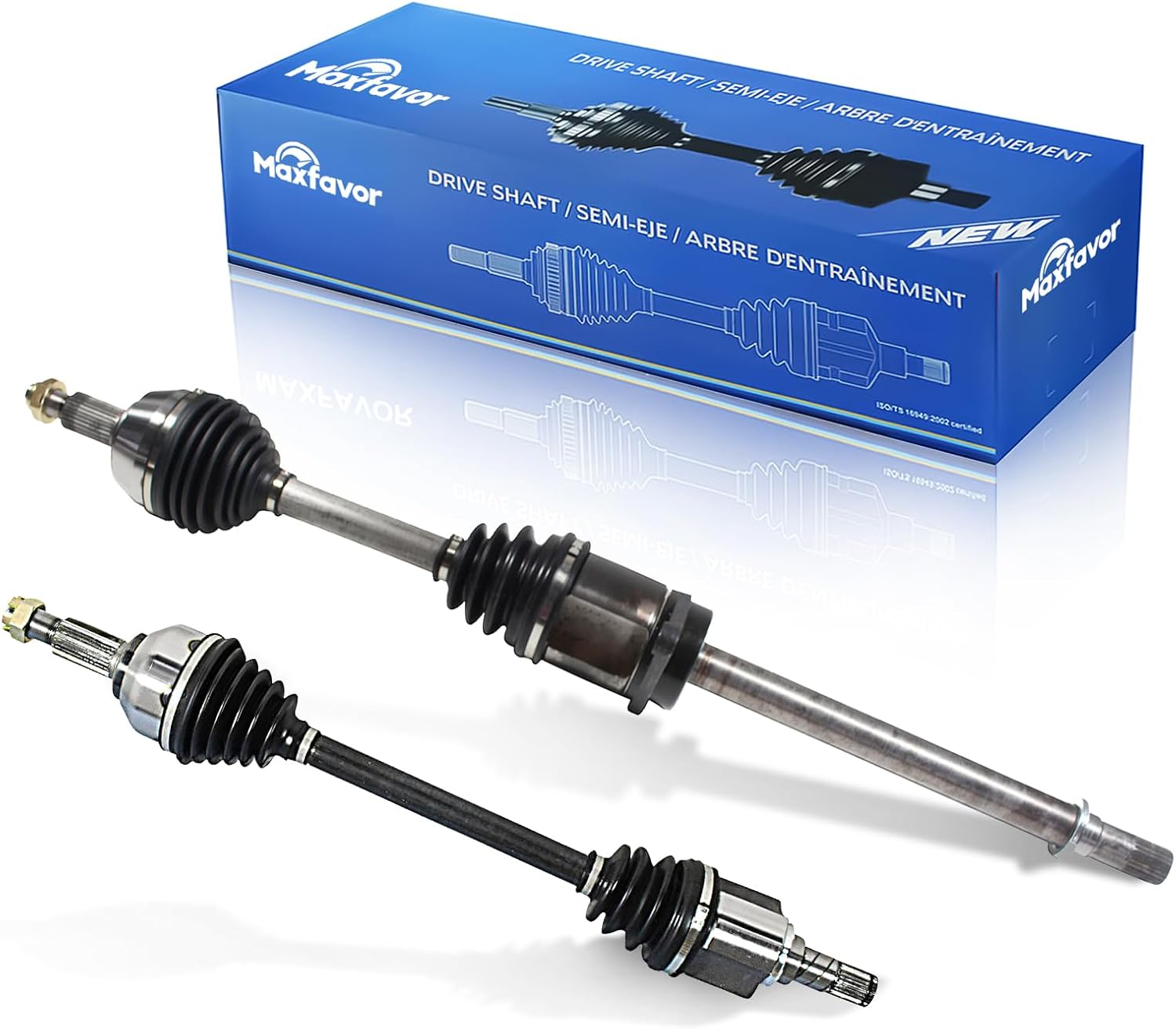 Maxfavor CV Axle Front for 2009 2010 2011 2012 2013 2014 Nissan Maxima SV S Base Sedan 3.5L V6, CV Axle Joint Shaft Assembly Front Passenger Driver Side