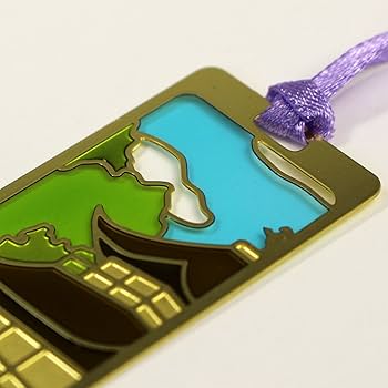 Amazon | 智光 しおり 京都 金閣寺 ステンドグラス風 スリムタイプ