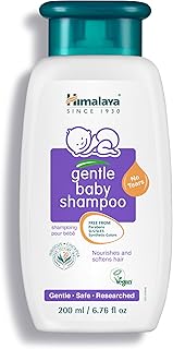 Himalaya Gentle Baby Shampoo for Baby-Soft Hair & Scalp Soothing Moisture, 6.76 oz…
