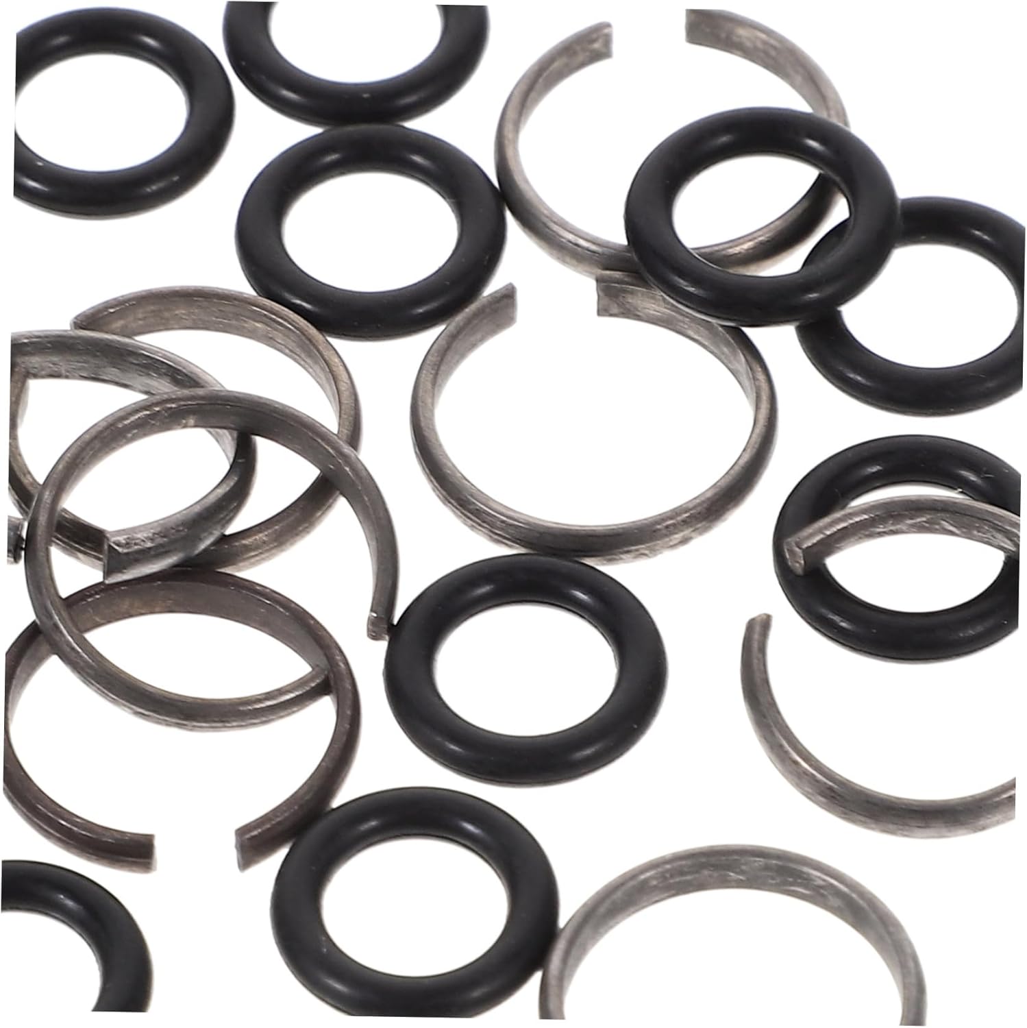 Angoily 100sets Impact Wrench Friction Ring Retaining Ring Clip Fit Electric Air Wrenches High Durability