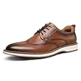 MERIDOS Men's Dress Shoes Business Formal Wingtip Casual Oxford Shoes