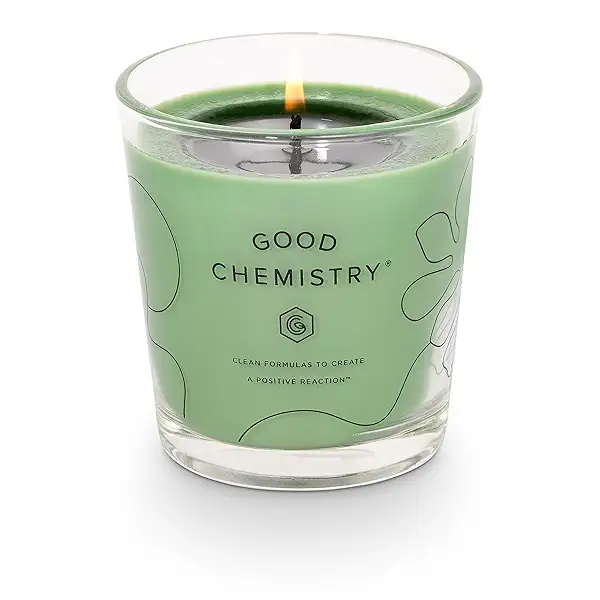 Good Chemistry, Candle Reusable Glass Sandalwood Smile 9.5 Ounce 4