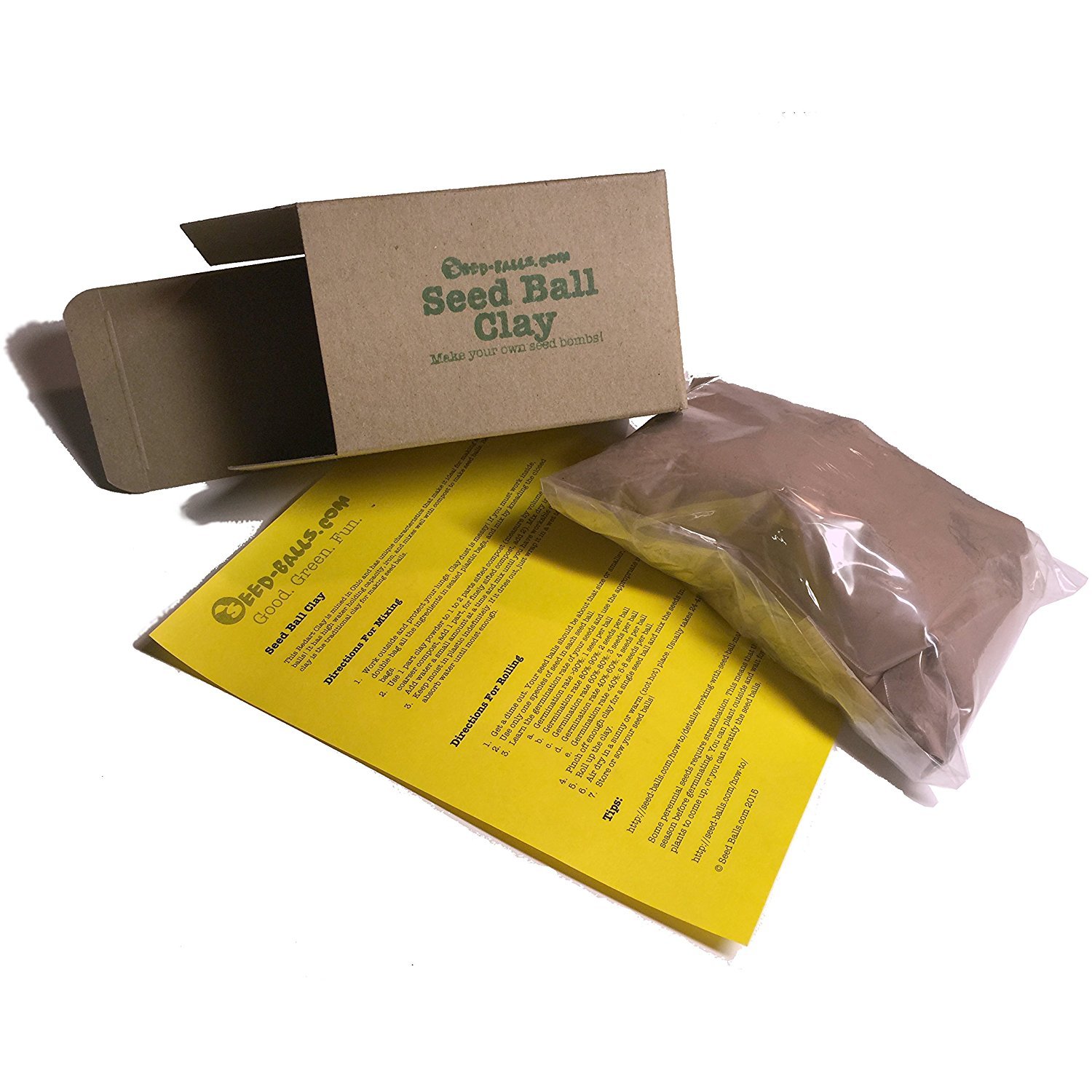 Red Clay Powder for Seed Balls and Seed Bombs (500g)