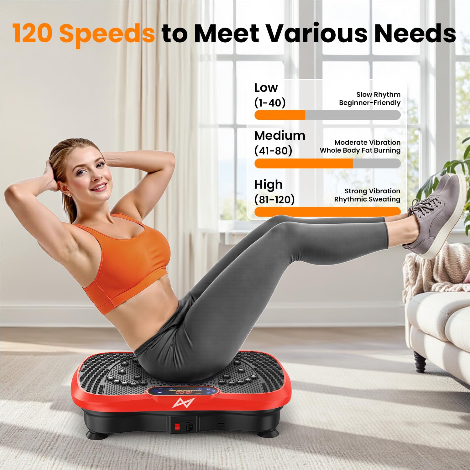 AXV Vibration Plate - Full Body Fitness -5