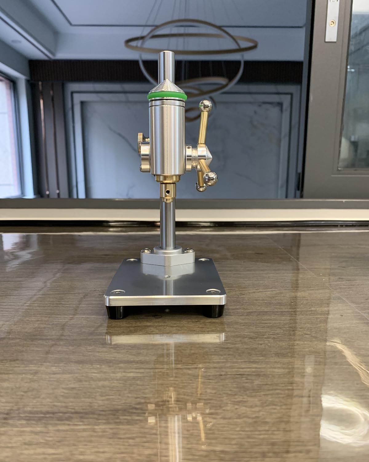 Mini Benchtop Drill Press, Precision Watch Bench Drill, Speed Adjustable, Drilling Machine,Watch Repair Equipment, Industrial Grade Bench Drill Structure 3.175mm