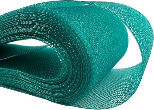 Miniatura 4 de STARLIGHT TRIMMINGS Trenza de crin suave de 2 pulgadas, 22 yardas, accesorio de boda de velo de costura (marfil)