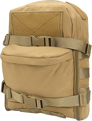 Miniatura 1 de AZB Tactical MOLLE - Mochila de hidratación ligera 1000D portador de agua para hidratación de 3 litros, accesorio de chaleco Molle