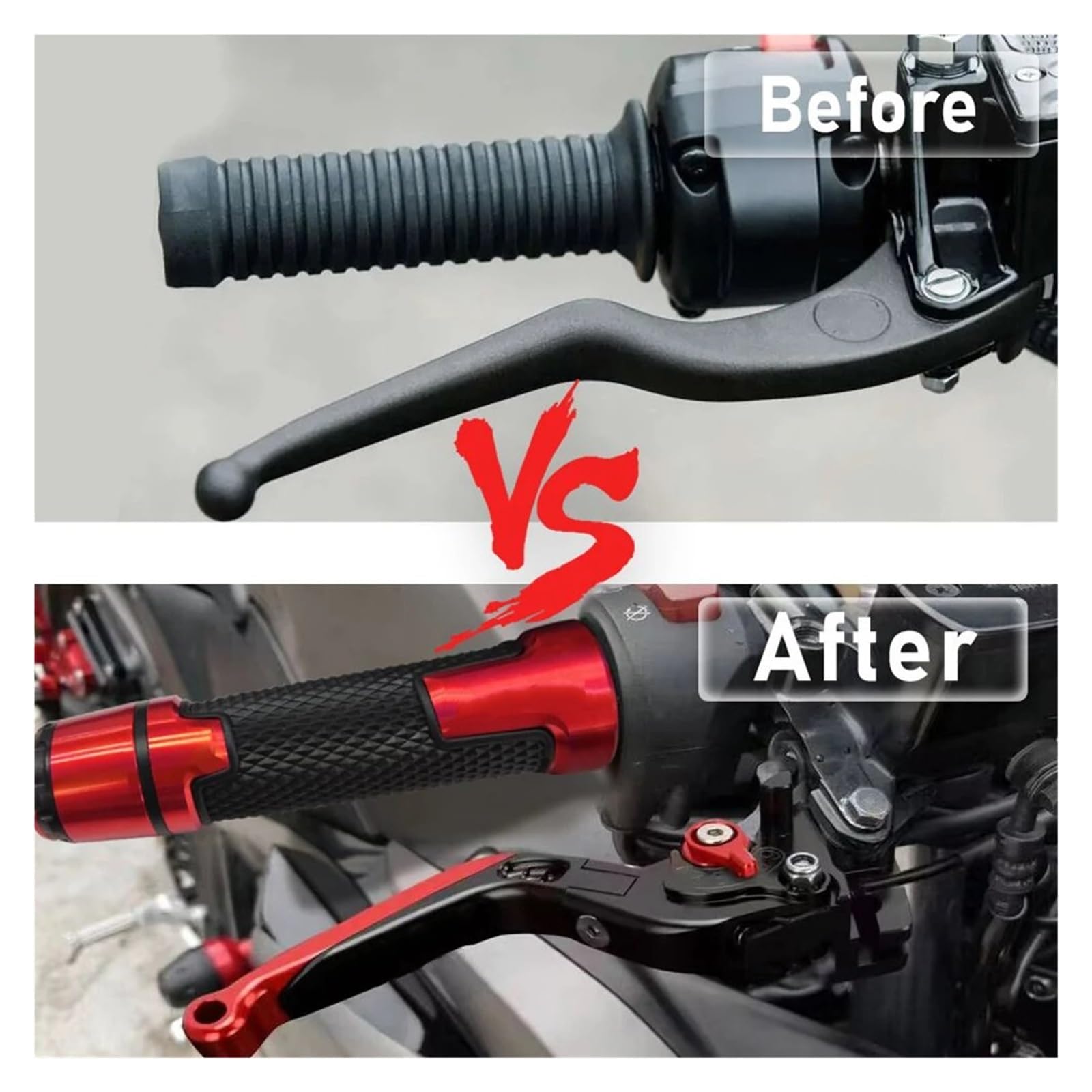 ドゥカティディアベル純正ブレーキレバー、クラッチレバー