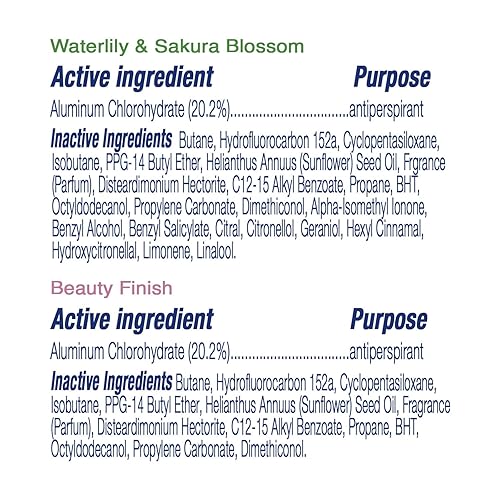 Miniatura 8 de Dove Dove - Juego de desodorantes  Desodorante de cuidado avanzado para mujeres, desodorante antitranspirante en aerosol, protección de 48 horas con