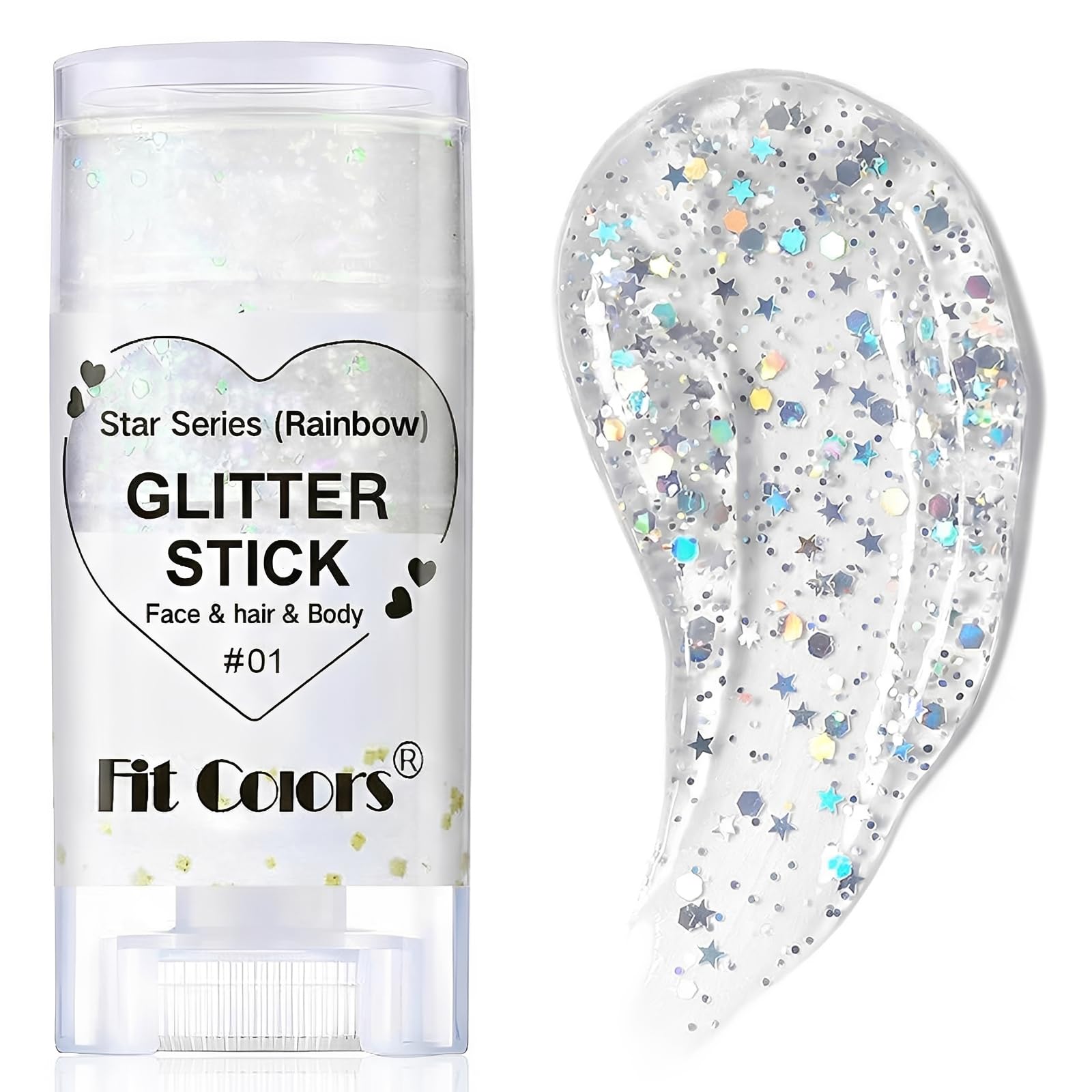 Glitter Viso Corpo Stick Brillantini Trucco Carnevale Glitter Viso Capelli Trucco Festa Festival Brillantini Corpo Trucco Bambini Adulti