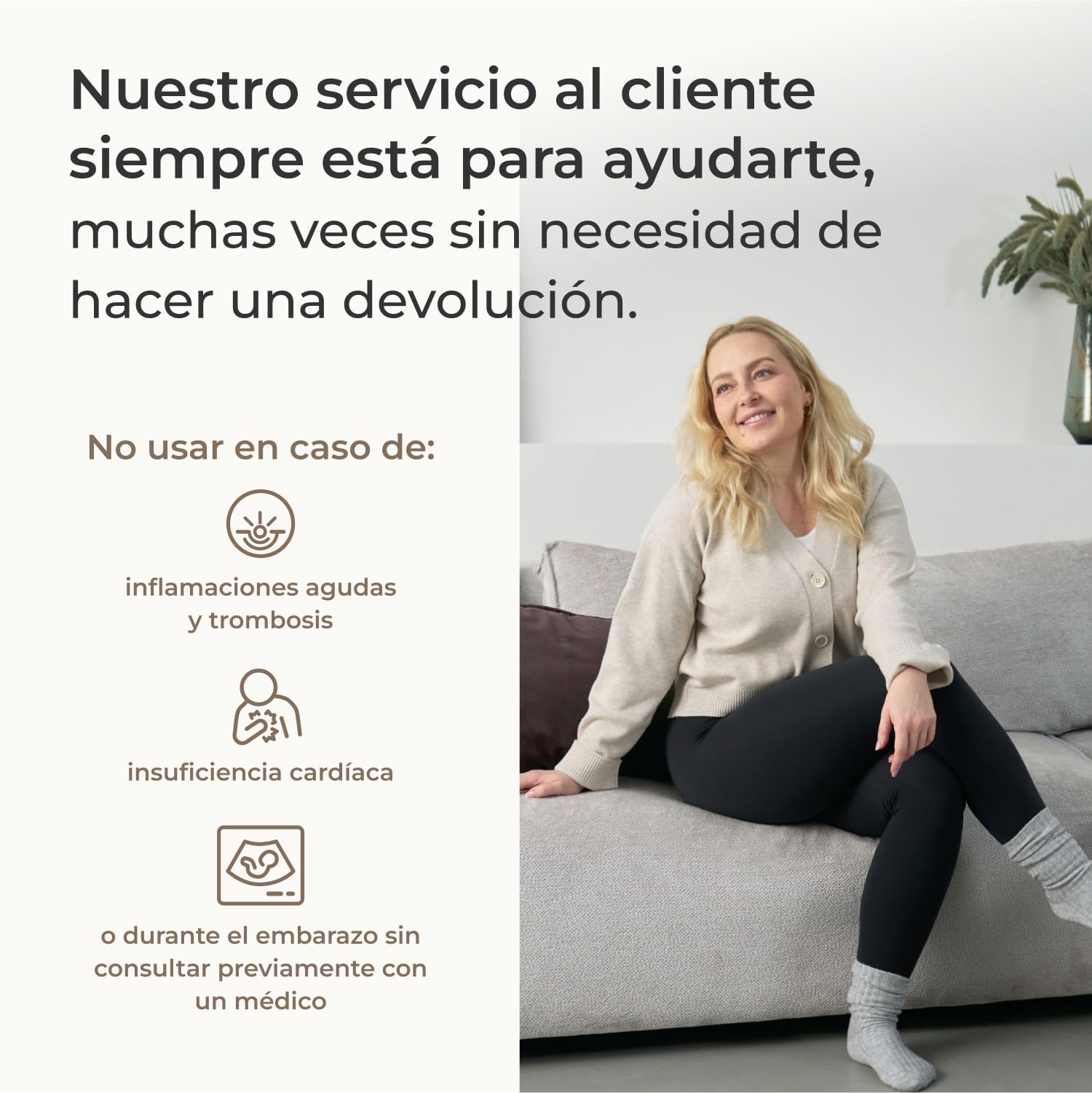 Venen Engel 6 Premium Equipo de masajes por presoterapia para casa con botas, 6 cámaras de aire desactivables, presión y tiempo configurable, 6 programas de masaje