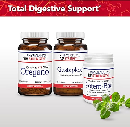 Miniatura 5 de Physician's Strength Geles de orégano salvaje extra fuerte - 120 geles