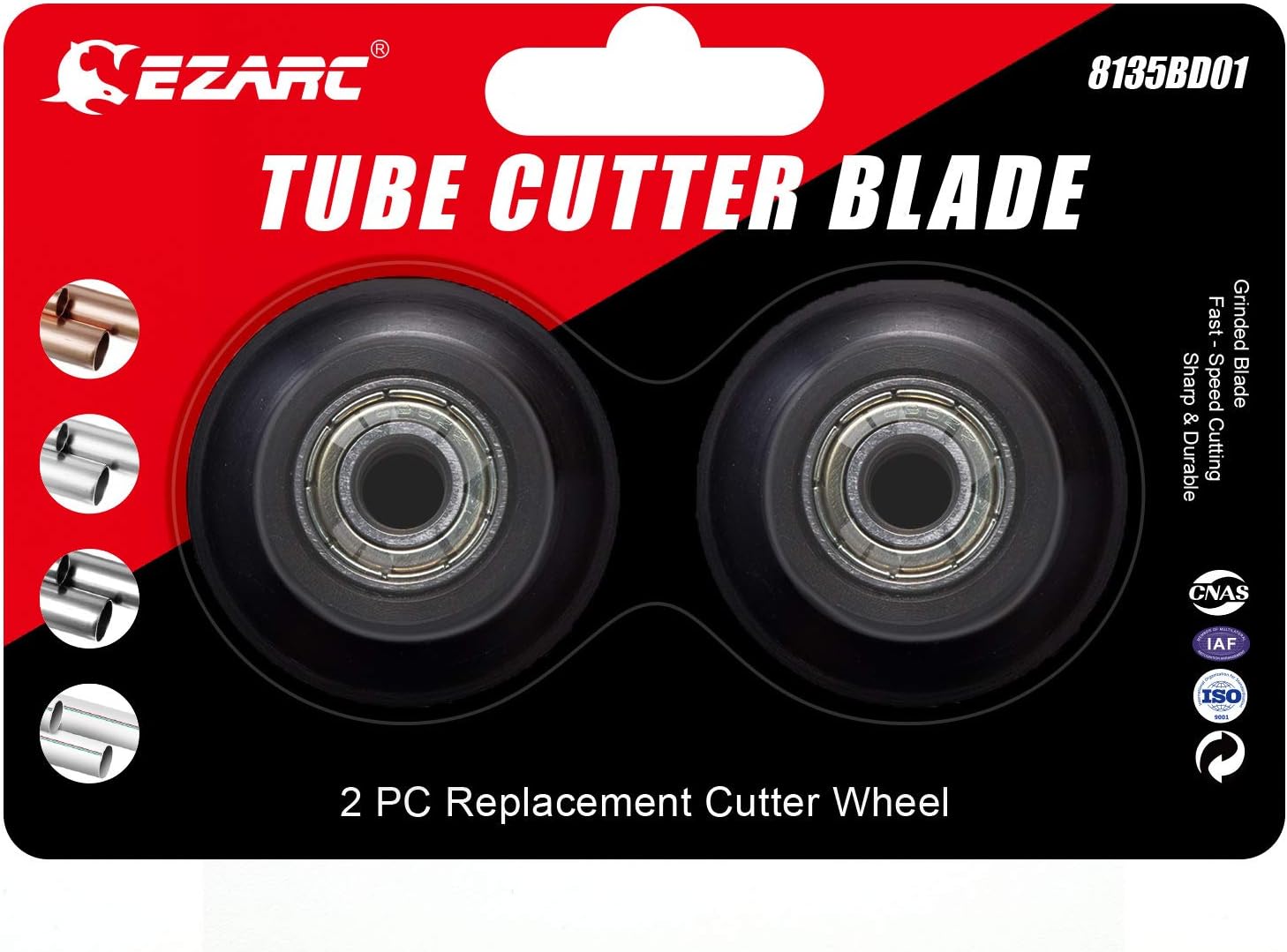 EZARC Tubing Cutter Replacement Wheel, Pipe Cutter Wheel for Large Pipe/Tube Cutter