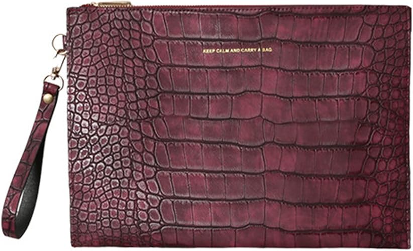 Amazon 韓国ファッション 男性 Hideクラッチ バッグ Korea Fashion Men Hide Clutch Bag レッド 並行輸入品 韓国ブランド クラッチ セカンドバッグ Amazon 韓国ファッション 男性 Hideクラッチ バッグ Korea Fashion Men Hide Clutch Bag レッド 並行輸入品 韓国ブランド クラッチ セカンドバッグ