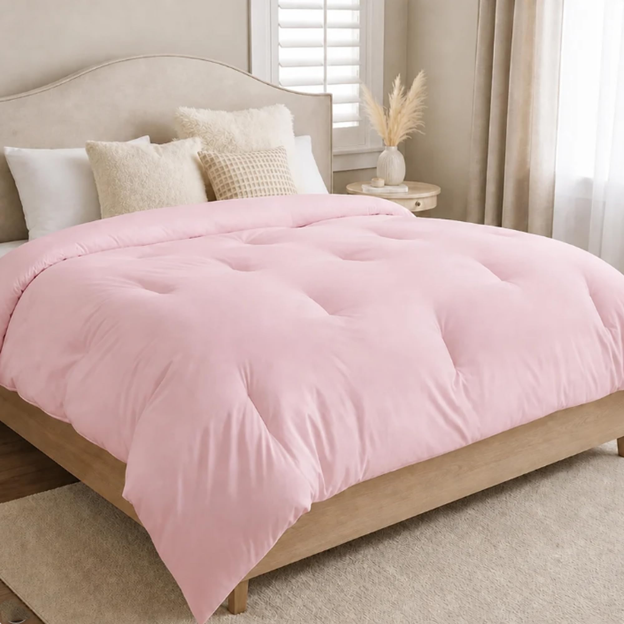 Lullor Marshmallow Comforter, Lullor Cloud Comforter, Year-Round，Pink：Small