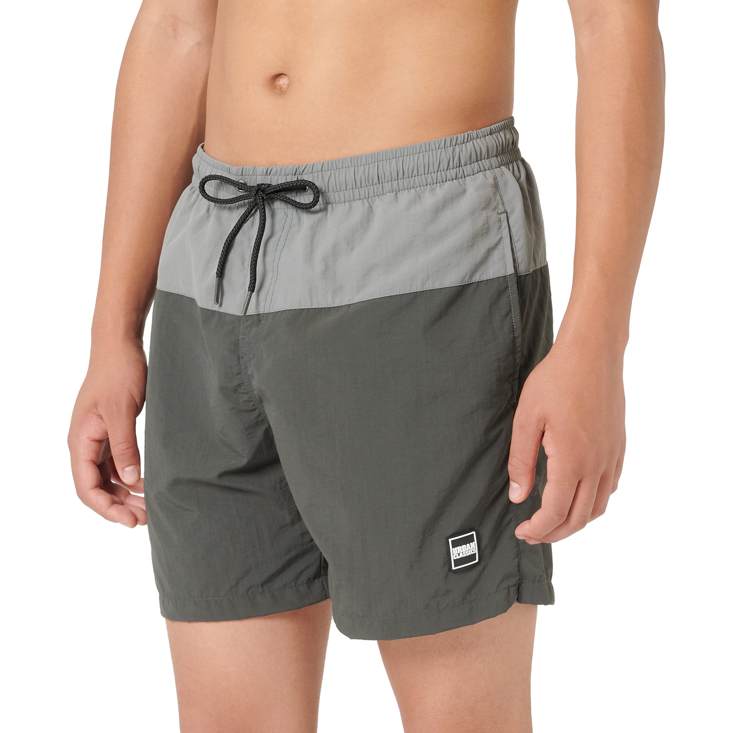 URBAN CLASSICS, Block Swim Shorts, Costume da Bagno Uomo per Mare e Piscina, Disponibili in Oltre 20 colori, Taglie XS - 5XL