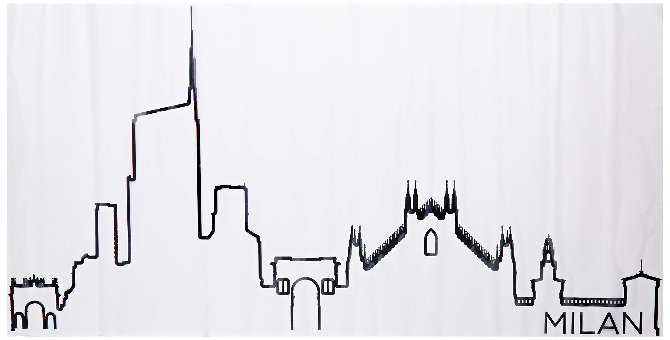 HomemaniaDecorative Sticker 116 x 1 x 55 cm Black