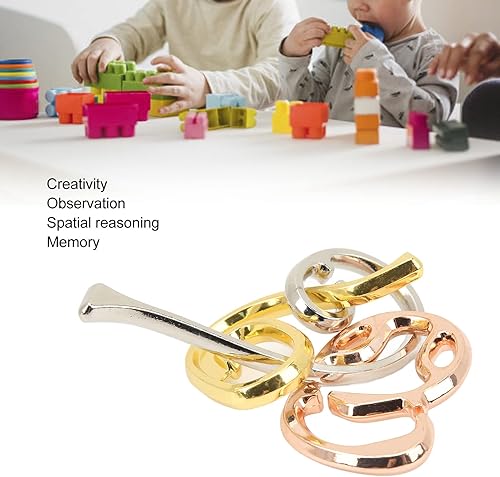 Miniatura 6 de Rompecabezas de juego cerebral, Hanayama Cast 3D desbloqueo educativo de aleación para adultos y niños