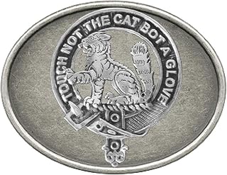 MacPherson Scottish Clan Crest Regular Belt Buckle