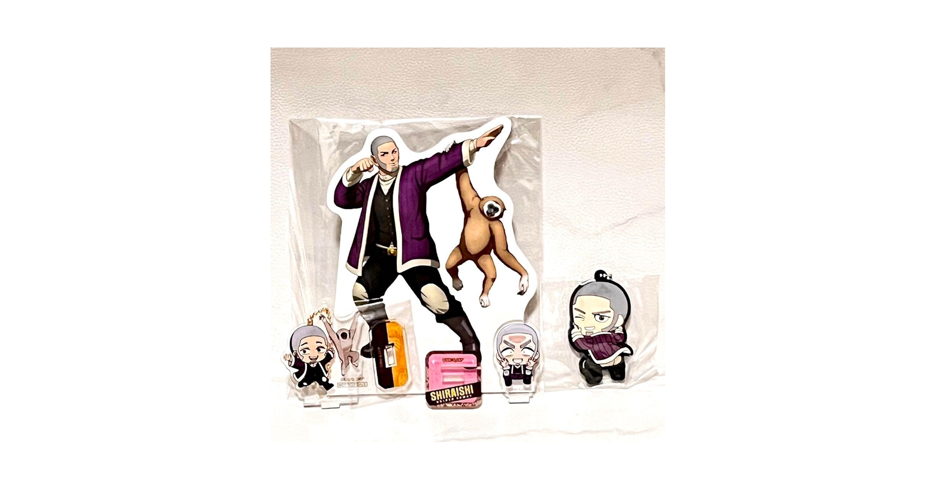 Amazon.co.jp: ゴールデンカムイ 金カム 白石由竹 4点セット